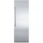 Viking - 7 Series 16.4 Cu. Ft. Built-In Refrigerator - Stainless steel