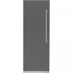 Viking - Professional 7 Series 16.4 Cu. Ft. Built-In Refrigerator - Damascus gray