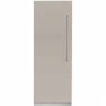 Viking - Professional 7 Series 16.4 Cu. Ft. Built-In Refrigerator - Pacific gray
