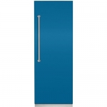 Viking - Professional 7 Series 16.4 Cu. Ft. Built-In Refrigerator - Alluvial blue
