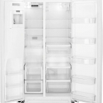 Whirlpool - 28.5 Cu. Ft. Side-by-Side Refrigerator - White