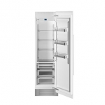 Bertazzoni - Professional Series 17.44 Cu. Ft. Built-in Refrigerator Column with state of the art sensor managed temperature zones. - Stainless steel