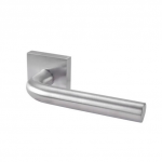 Linnea Linnea 304 Grade Stainless Steel LL3 Privacy Door Lever Set with Small Rose