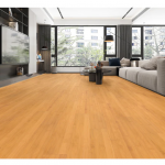 allen + roth  Caramel Carbonized Bamboo 3-3/4-in W x 9/16-in T Smooth/Traditional Solid Hardwood Flooring (23.8-sq ft)
