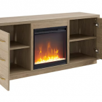 Camden&Wells - Greer Crystal Fireplace TV Stand for Most TVs up to 65