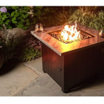 Mr. Bar-B-Q - Harper Fire Pit - Black