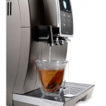De'Longhi - Dinamica Plus Fully Automatic Espresso Machine with Built-in Grinder - Titanium