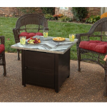 Mr. Bar-B-Q - Duval Fire Pit - Black