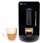 GE Profile - Automatic Espresso Machine with 20 bars of pressure, Milk Frother, and Built-In Wi-Fi - Black
