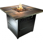 Mr. Bar-B-Q - Harris Fire Pit - Black