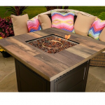 Mr. Bar-B-Q - Harris Fire Pit - Black