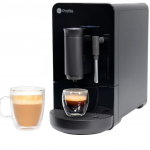 GE Profile - Automatic Espresso Machine with 20 bars of pressure, Milk Frother, and Built-In Wi-Fi - Black