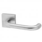 Linnea 304 Grade Stainless Steel LL1 Privacy Door Lever Set with Small Rose