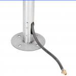 Fire Sense - Stainless Steel Natural Gas Patio Heater - Stainless Steel