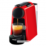 Nespresso Essenza Mini Espresso Machine by De'Longhi, Ruby Red - Ruby Red