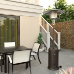 Fire Sense - Kaffee Finish Performance Patio Heater - Kaffee