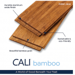 CALI  Fossilized Java Bamboo 3-3/4-in W x 7/16-in T Smooth/Traditional Solid Hardwood Flooring (22.69-sq ft)