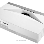 Optoma - CinemaX P2 Smart True 4K UHD ultra-short throw laser home theater projector - White