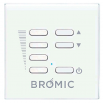 Bromic Heating - Wireless Dimmer Controller - 7 Channels - White