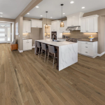allen + roth  Aged Lodge Oak 3-in W x 3/4-in T Wirebrushed Solid Hardwood Flooring (24-sq ft)