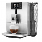 Jura - ENA 8 Single-Serve Coffee Maker with Carafe and Single Serve Espresso Machine with Grinder and Frother - Massive Aluminum