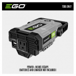  EGO Power+ Nexus Escape 120 V 150 W 1 outlets Power Inverter 