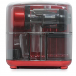 Omega Cold Press 365® Masticating Slow Juicer with OnBoard Storage, Red - Red