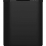 GE - Front Control Dishwasher with 60dBA - Black