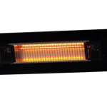 Fire Sense - Infrared Patio Heater - Black