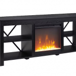 Camden&Wells - Sawyer Crystal Fireplace TV Stand for Most TVs up to 65