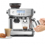 Breville - the Barista Pro Espresso Machine with 15 bars of pressure, Milk Frother and intergrated grinder - Brushed Stanless Steel