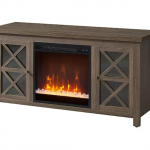 Camden&Wells - Colton Crystal Fireplace TV Stand for Most TVs up to 55
