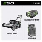 EGO Power+ LM2101 21 in. 56 V Battery Lawn Mower Kit (Battery & Charger)