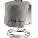 Solo Stove - Bonfire Bundle 1.0: Stand + Shelter - Stainless Steel