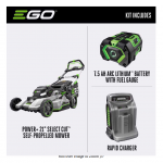 EGO Power+ 21 in. 56 V Battery Self-Propelled Lawn Mower Kit (Battery & Charger)