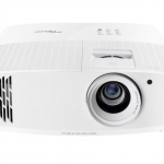 Optoma - UHD38 4K UHD Projector with 4000 Lumens, 240Hz Refresh Rate, Enhanced Gaming Mode 4.2ms Response Time, HDR10 & HLG - White