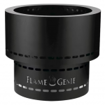 Flame Genie - Inferno Wood Pellet Fire Pit - Black