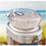 Margaritaville Key West Frozen Concoction Maker with Easy Pour Jar and XL Ice Reservoir - Silver