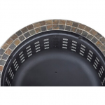 Fire Sense - Alpina Round Slate Top Fire Pit - Black