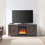 Camden&Wells - Granger Crystal Fireplace TV Stand for Most TVs up to 65