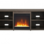 Camden&Wells - Granger Crystal Fireplace TV Stand for Most TVs up to 65