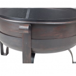 Fire Sense - Cornell Wood Burning Fire Pit - Bronze