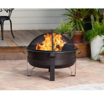 Fire Sense - Cornell Wood Burning Fire Pit - Bronze