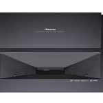 Hisense - PX1-PRO Triple-Laser Ultra Short Throw Home Theater Projector, 4K UHD, HDR, Android TV, Dolby Atmos, 2200 Lumens - Gray