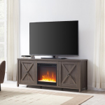 Camden&Wells - Granger Crystal Fireplace TV Stand for Most TVs up to 65