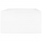 Signature Hardware  Farmhouse Apron Front 36-in x 19-in White Single Bowl Fireclay Kitchen Sink