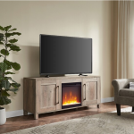 Camden&Wells - Chabot Crystal Fireplace TV Stand for Most TVs up to 65