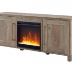 Camden&Wells - Chabot Crystal Fireplace TV Stand for Most TVs up to 65