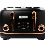 Haden  Heritage 4-Slice Black 1500-Watt Toaster