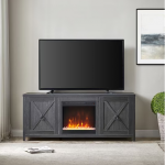 Camden&Wells - Granger Crystal Fireplace TV Stand for Most TVs up to 65